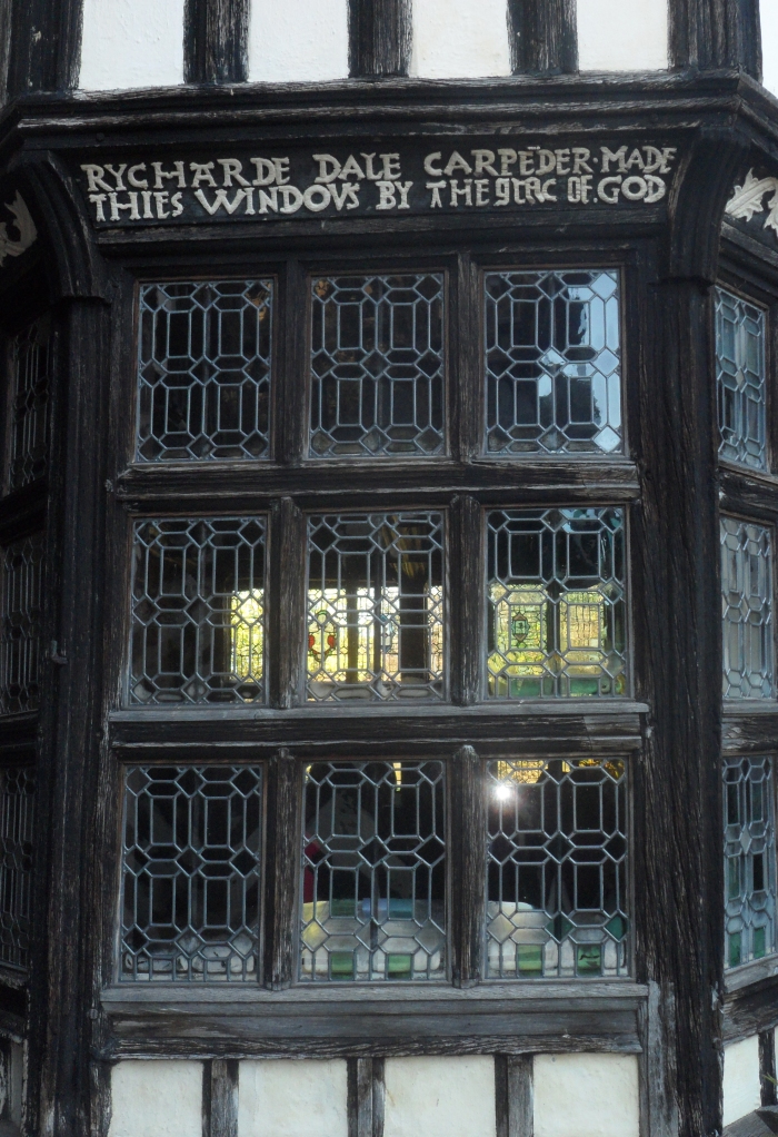 Little Moreton Hall - Window detail.
