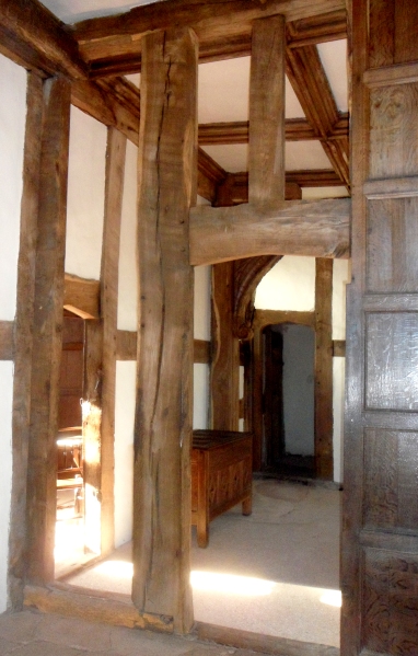 Little Moreton Hall interior
